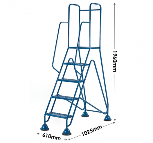 5 Tread Steps Dimensions