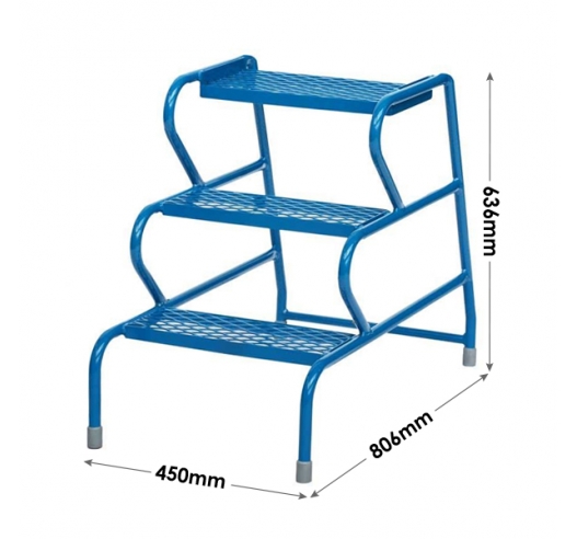 3 Step Unit Dimensions