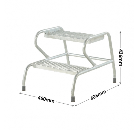 2 Step Unit Dimensions