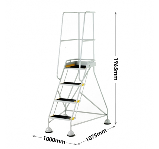 4 Tread Steps Dimensions