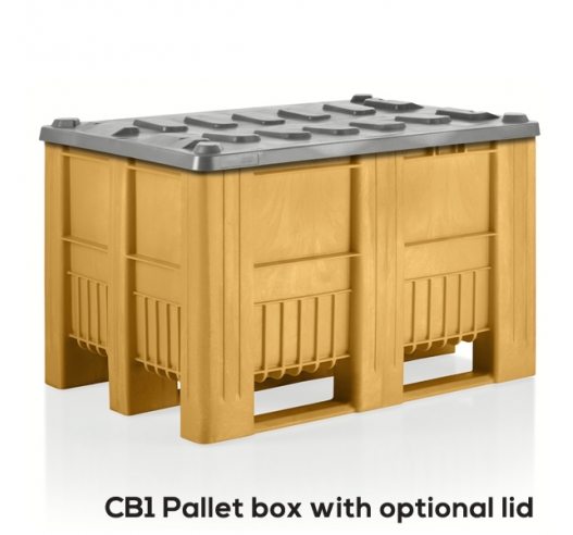 CB1 Yellow Euro Pallet Box