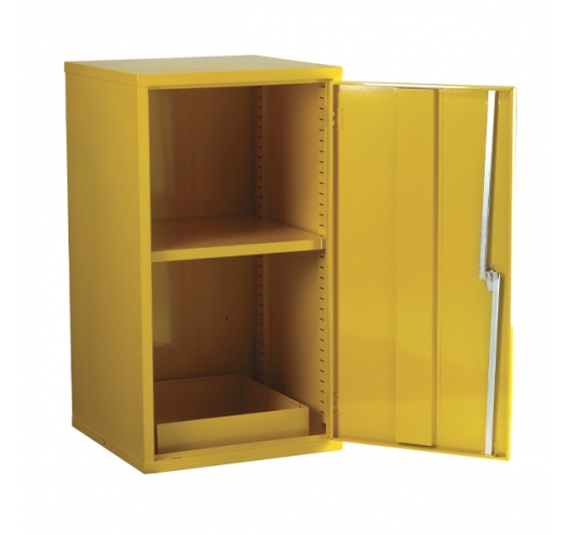 EC900F Fire Resistant Floor Cabinet Open