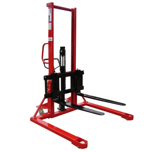 Manual Lift Straddle Stacker