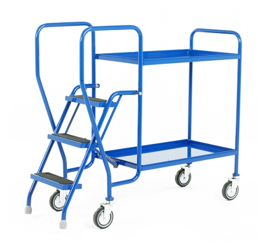 Step Tray Trolley 3 Steps