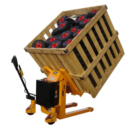 Pallet Tilter With Crate