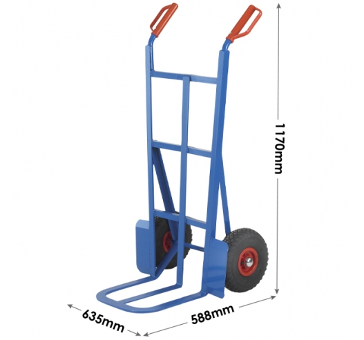 ST26P Splay Back Truck Dimensions