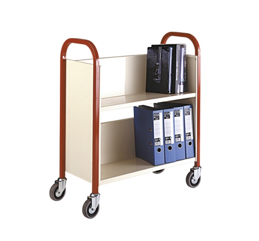 Single Sided Book Trolley