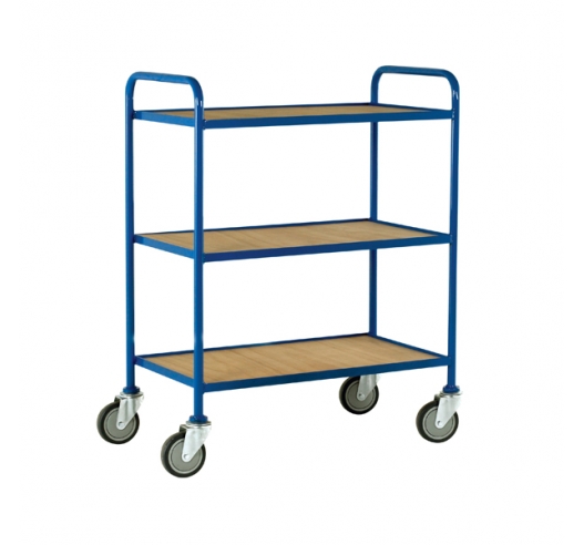 Three Tier Trolley With Fixed Ply Trays