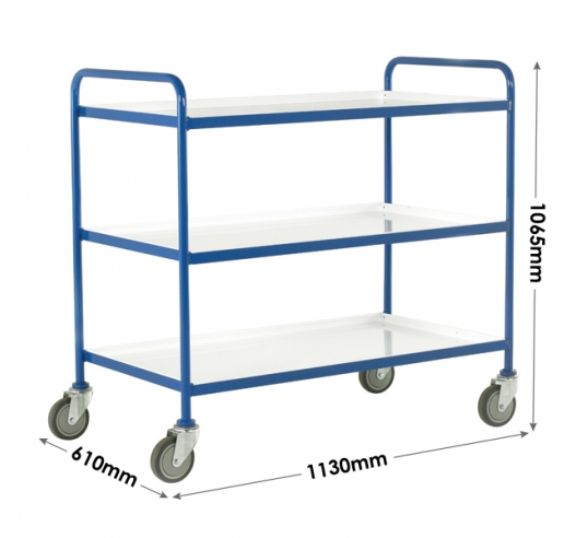 Three Tier Trolley Dimensions