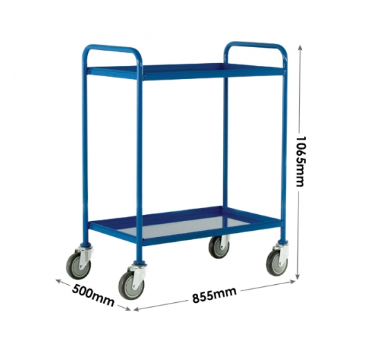 Two Tier Trolley Dimensions