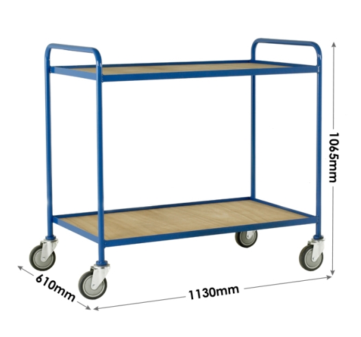 Two Tier Trolley Dimensions