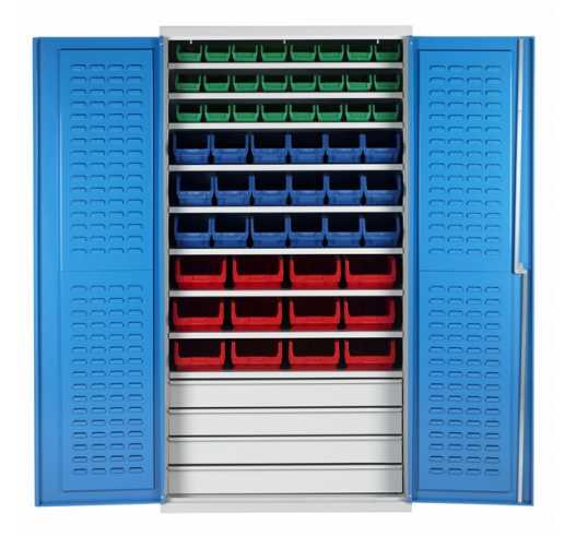 Bin Cabinet With 54 Picking Bins