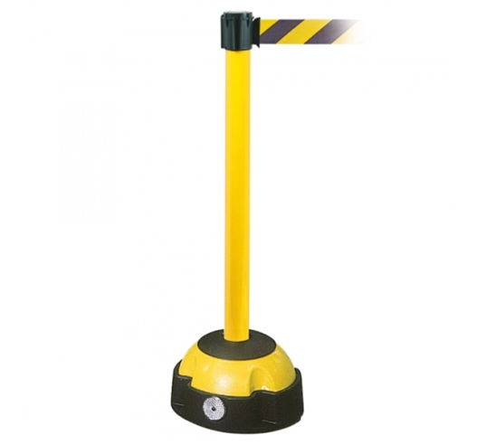 Yellow And Black Belt Barrier