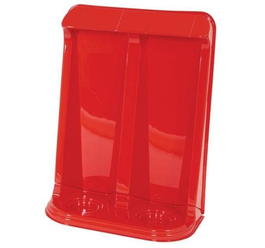 Double Fire Extinguisher Stand