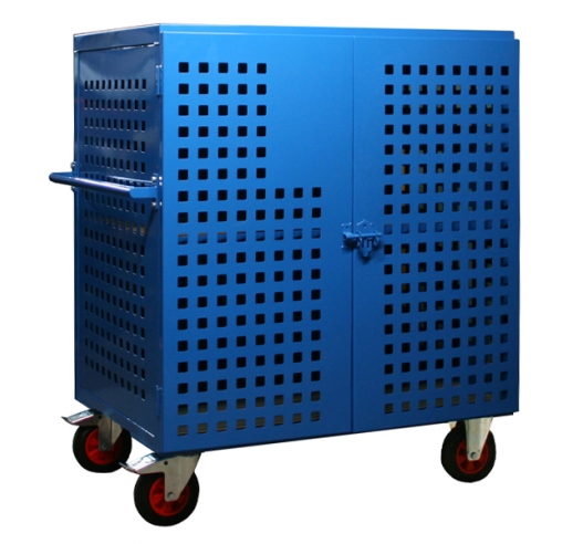 Mobile Storage Vault Cabinet