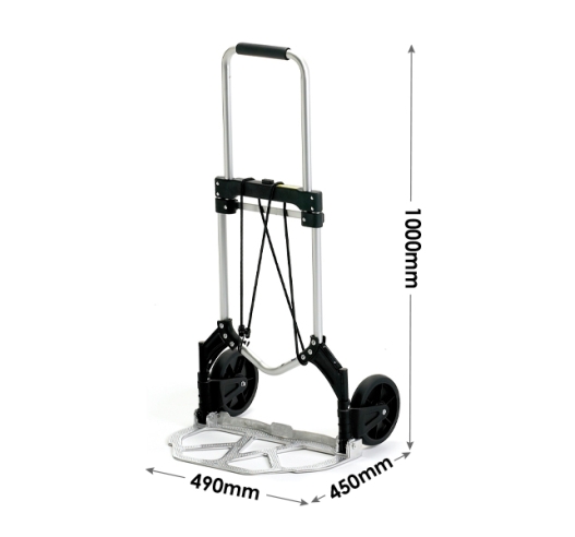 GI033Y Compact Sack Truck Unfolded Dimensions