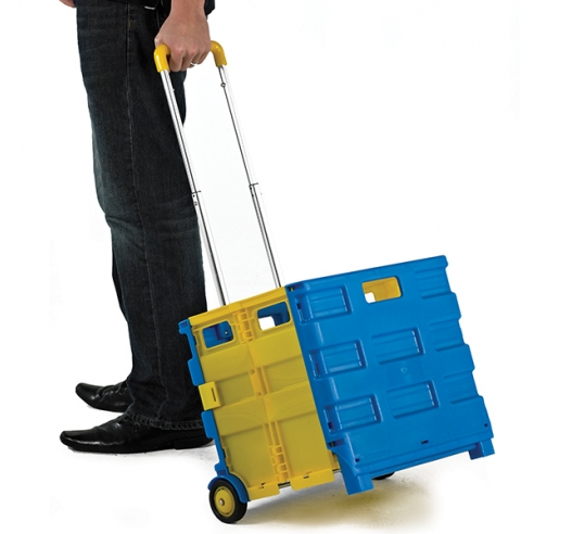 Box Trolley In Use