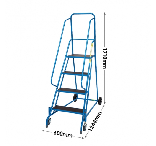 4 Tread Mobile Steps Dimensions