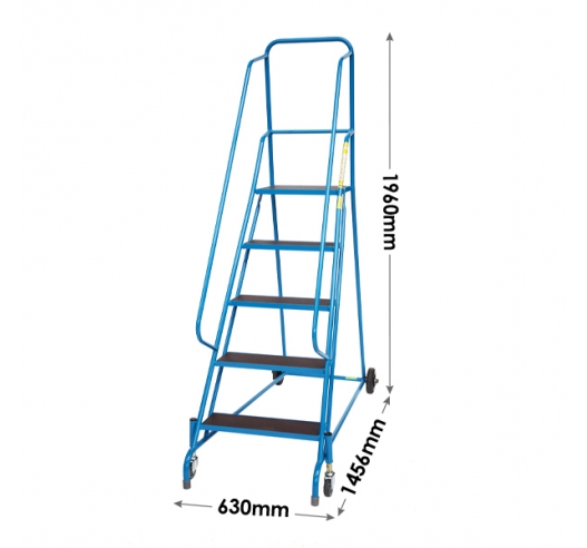 5 Tread Mobile Steps Dimensions