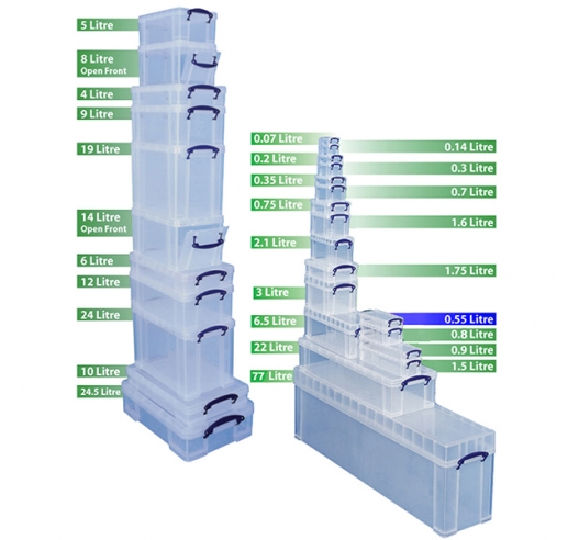 0.55 Litre Box Example Size