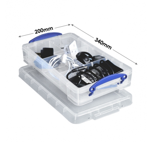 RRUB2.5DIV Really Useful Box With Divider Tray