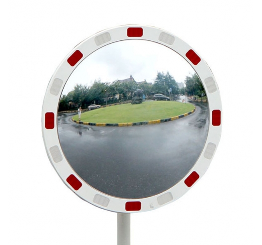 Circular Traffic Mirror