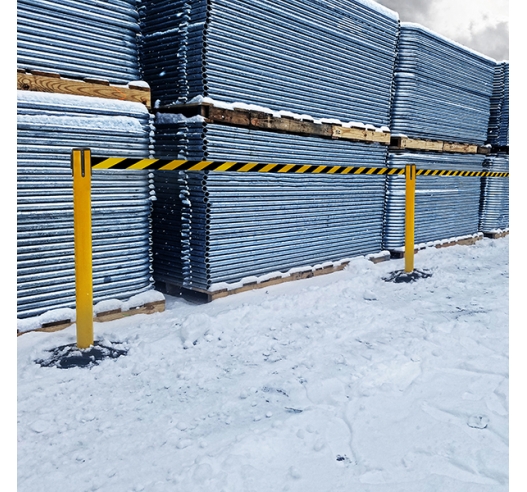 Barriers In Snow