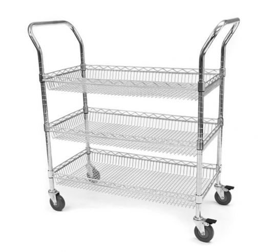 3 Tier Basket Trolley