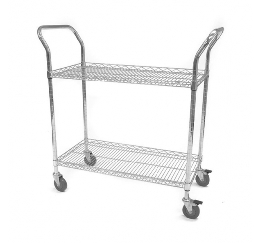 2 Tier Lipped Trolley