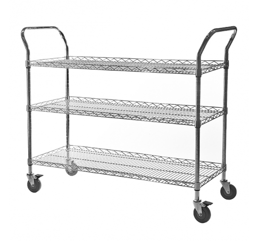 3 Tier Lipped Trolley