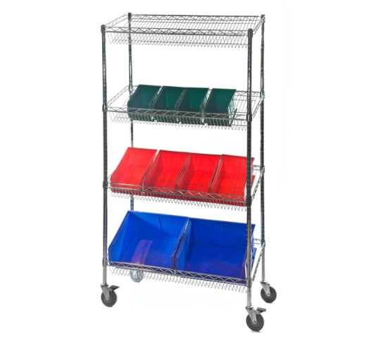 Sloped Trolley For Containers
