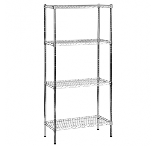 Stainless Steel Shelving Bay