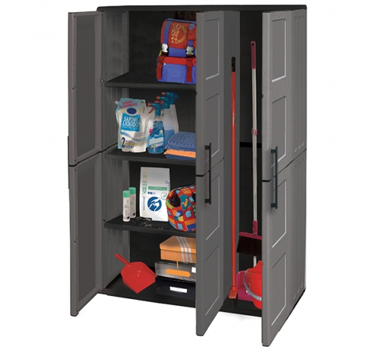 CLD163T Large Triple Cupboard Open