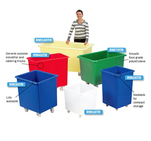 Range of Plastic Mobile Containers