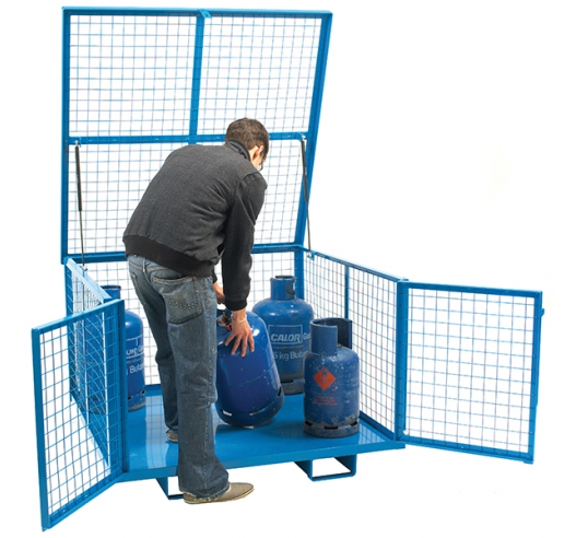 Security Cage With Lift Up Lid