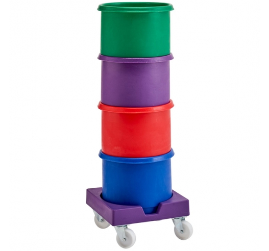 Dolly With Stacking Tubs Example