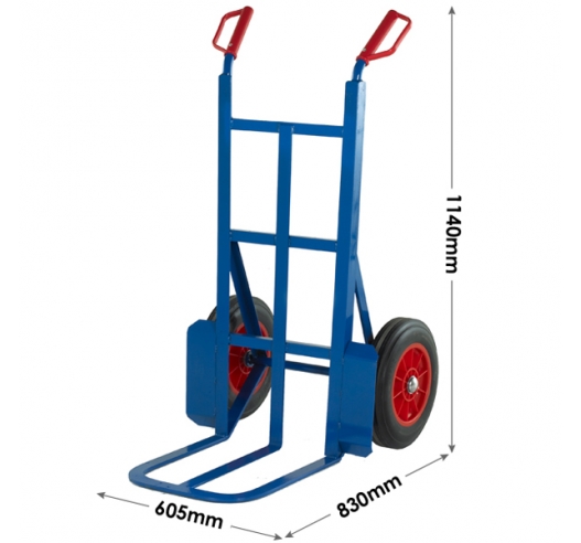 ST102 Rough Terrain Sack Truck Dimensions