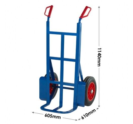 ST10 Rough Terrain Sack Truck Dimensions