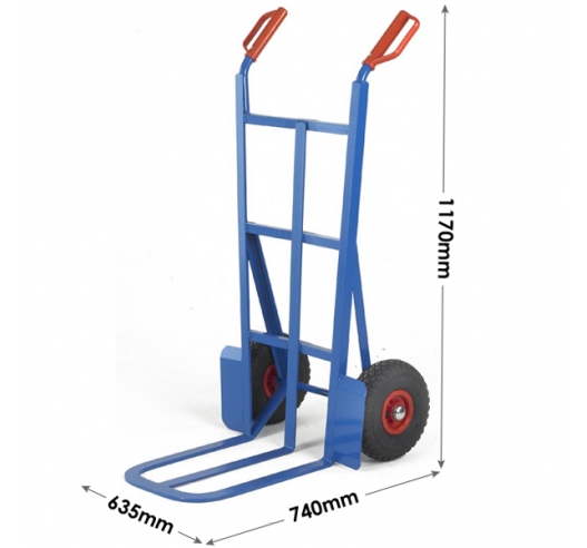 ST27P Splay Back Truck Dimensions