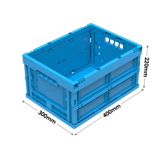 Folding Container In Blue