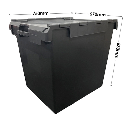 165 Litre Extra Large Container Computer Crate