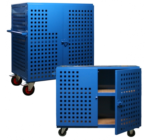 Mobile Storage Vault Cabinet