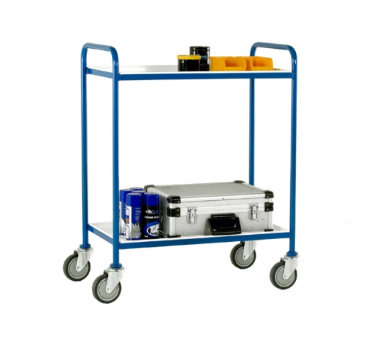 2 Tier Tray Trolley