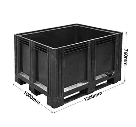 Recycled Plastic Pallet Container Dimensions