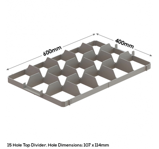 15 Part Glass Divider