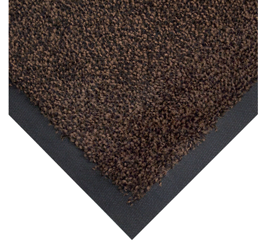 Washable Mat In Brown