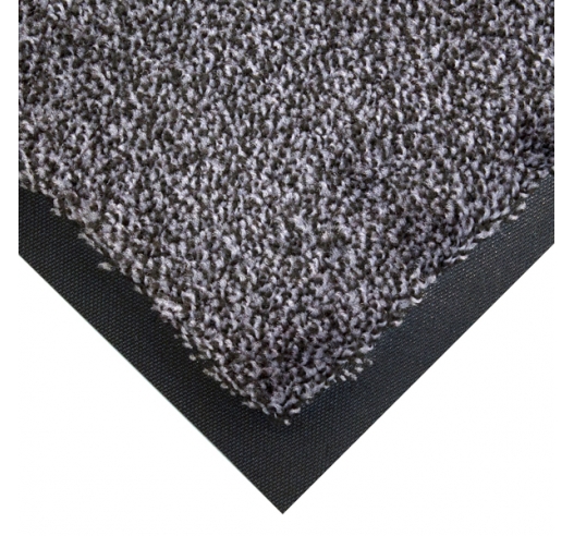 Washable Mat In Black/Grey