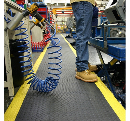 Deckplate Safety Matting In Use