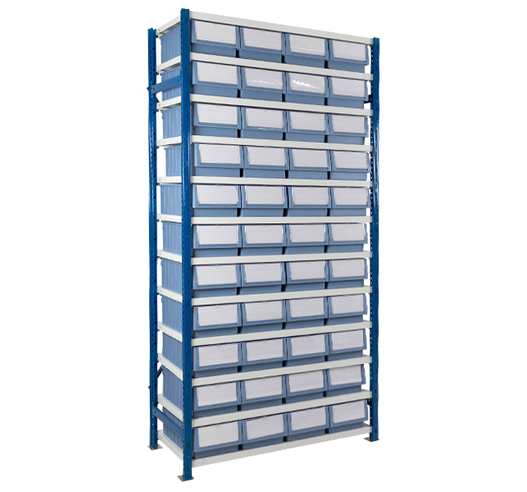 Expo 4 Shelving Bay H with Shelf Trays