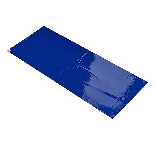 Tacky Mat For Contamination Control In Blue
